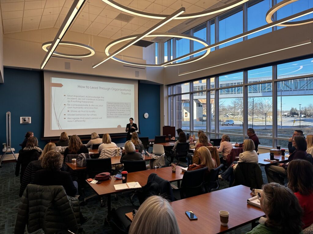 Dr Carly Speranza Speaking at Omaha Organization Development Network